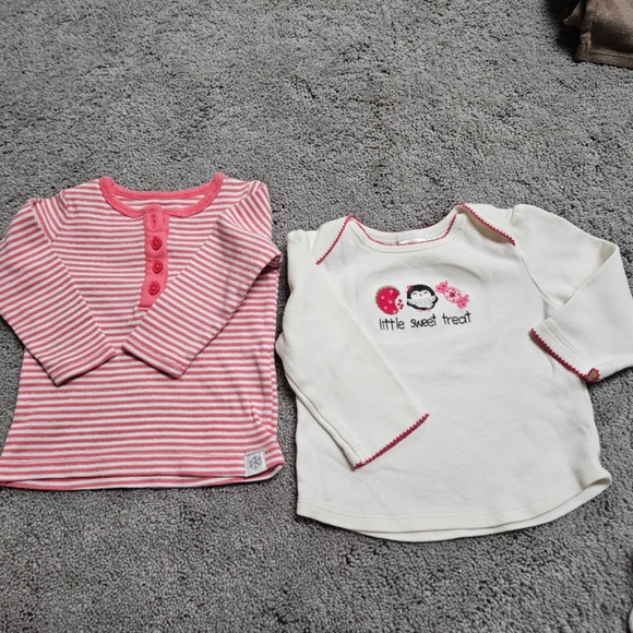 Large Lot 9 - 12 Months Baby Girl Clothes - Various Manufacturers Carters Harley - Picture 7 of 16